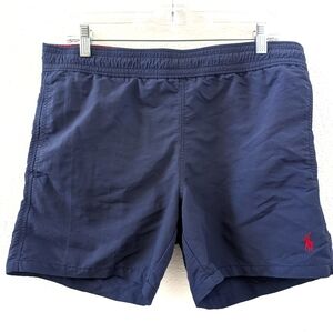 Polo Ralph Lauren Swim Shorts Small Navy Blue